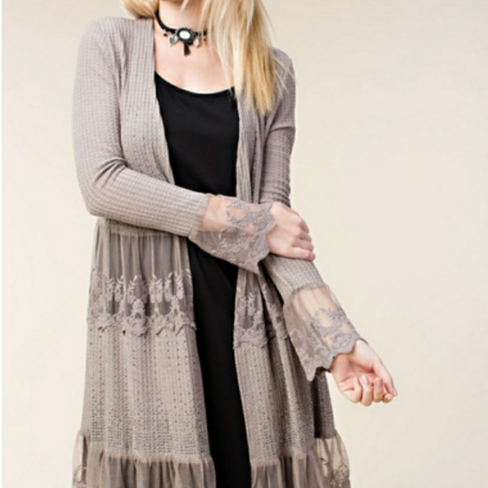 Taupe Cardigan